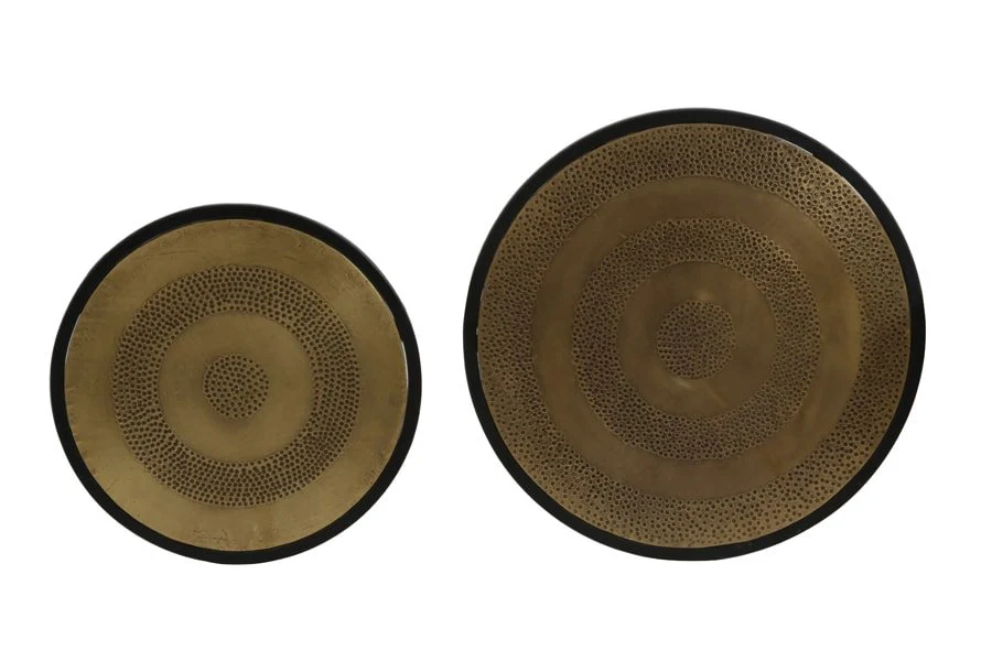 Brass Side Tables (Set of Two) - Image 3