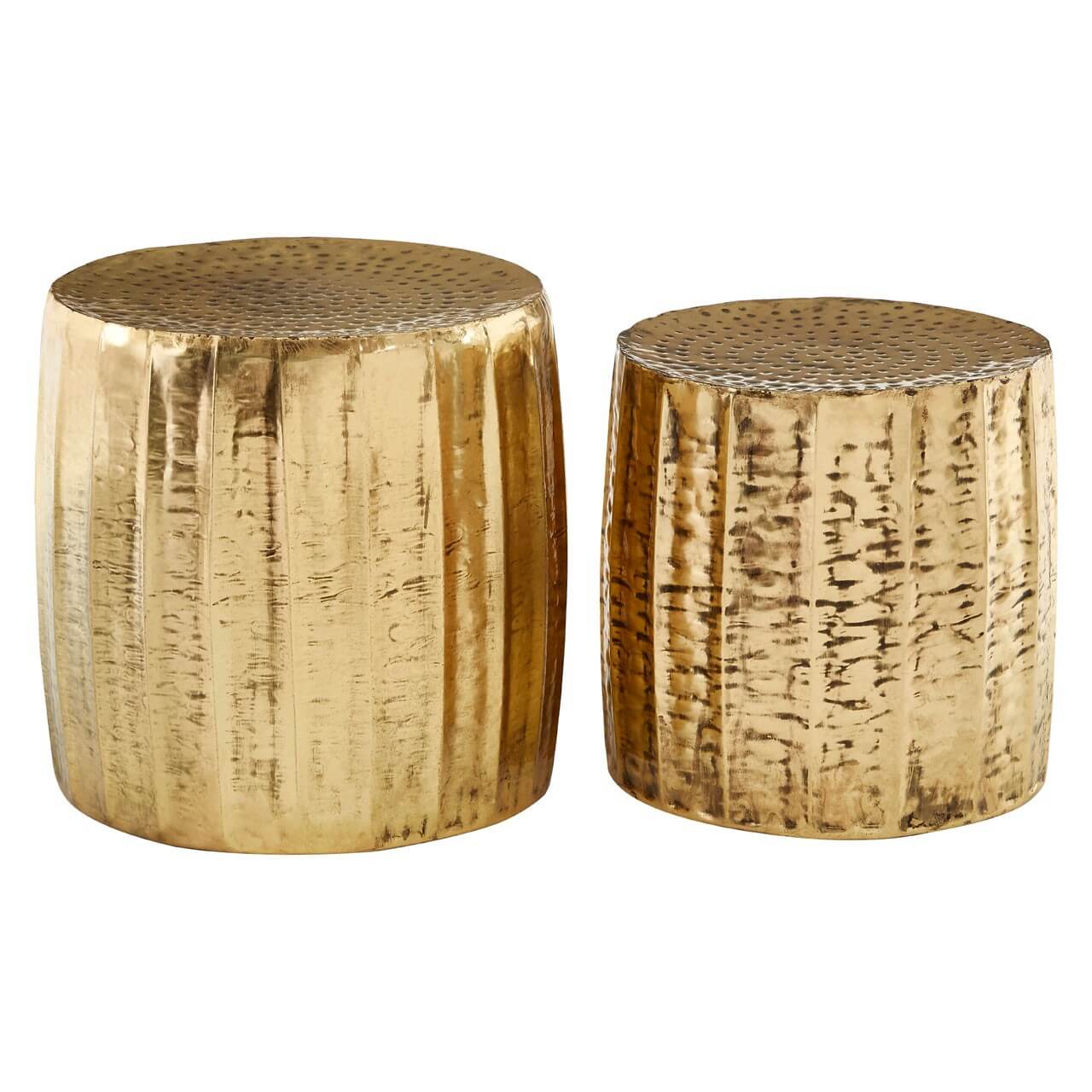 Gold Side Tables (Set of Two) - Image 3