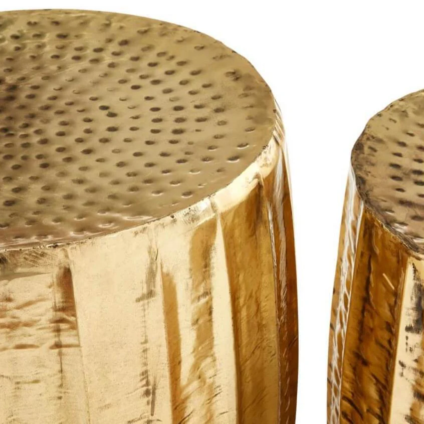 Gold Side Tables (Set of Two) - Image 4