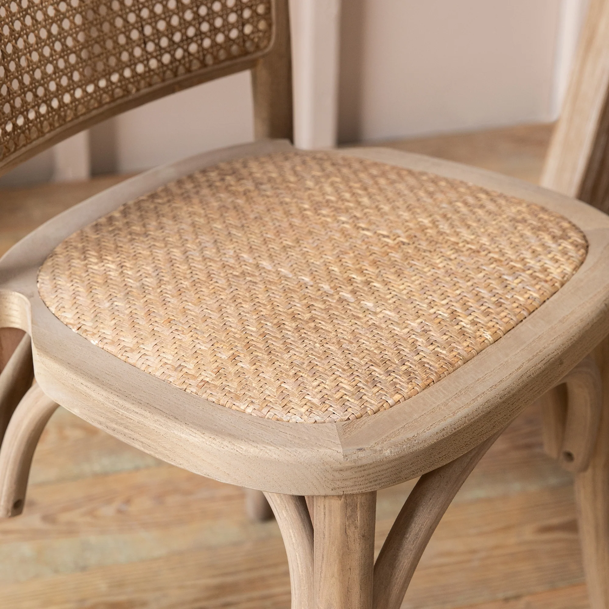 Rattan Dining Chairs (Set of 2) - Image 3